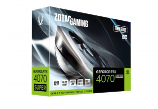 Zotac ZT-D40720H-10M plăci video NVIDIA GeForce RTX 4070 SUPER 12 Giga Bites GDDR6X PC