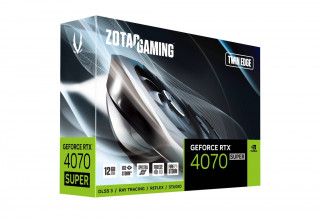 Zotac ZT-D40720E-10M plăci video NVIDIA GeForce RTX 4070 SUPER 12 Giga Bites GDDR6X PC