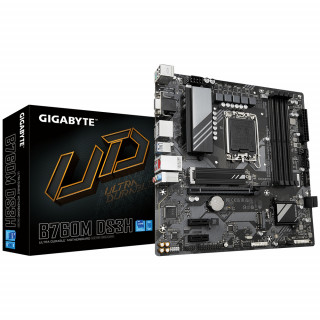 Gigabyte B760M DS3H plăci de bază Intel B760 Express LGA 1700 micro-ATX PC