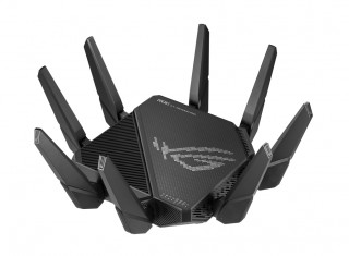 ASUS ROG Rapture GT-AX11000 Pro router wireless Gigabit Ethernet Tri-band (2.4 GHz / 5 GHz / 5 GHz) Negru PC