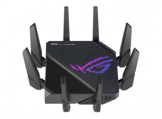 ASUS ROG Rapture GT-AX11000 Pro router wireless Gigabit Ethernet Tri-band (2.4 GHz / 5 GHz / 5 GHz) Negru PC