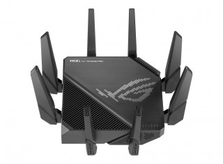 ASUS ROG Rapture GT-AX11000 Pro router wireless Gigabit Ethernet Tri-band (2.4 GHz / 5 GHz / 5 GHz) Negru PC