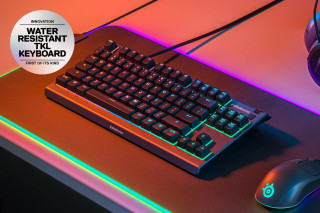 Steelseries APEX 3 TKL tastaturi Gaming USB QWERTY Engleză SUA Negru PC