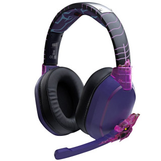 Lexip Sasuke Revenge Căști Prin cablu & Wireless Bandă de fixare pe cap Gaming Bluetooth Negru, Purpuriu PC