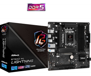 Asrock B760M PG Lightning Intel B760 LGA 1700 micro-ATX PC