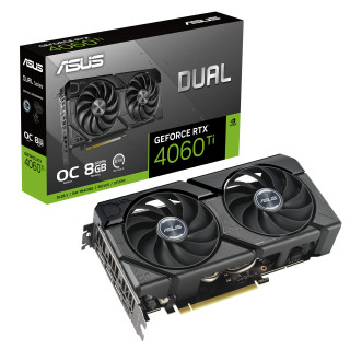 ASUS Dual -RTX4060TI-O8G-EVO NVIDIA GeForce RTX 4060 Ti 8 Giga Bites GDDR6 PC
