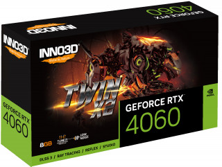 INNO3D GEFORCE RTX 4060 TWIN X2 NVIDIA 8 Giga Bites GDDR6 PC