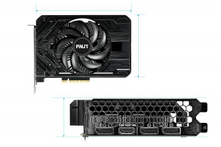 Palit NE64060019P1-1070F plăci video NVIDIA GeForce RTX 4060 8 Giga Bites GDDR6 PC