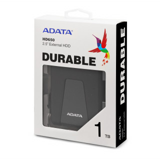 ADATA HD 650 hard-disk-uri externe 1 TB 2.5" 2.0/3.2 Gen 1 (3.1 Gen 1) Negru PC