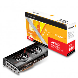 Sapphire PULSE 11330-02-20G plăci video AMD Radeon RX 7800 XT 16 Giga Bites GDDR6 PC