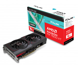 Sapphire PULSE Radeon RX 7600 XT AMD 16 Giga Bites GDDR6 PC