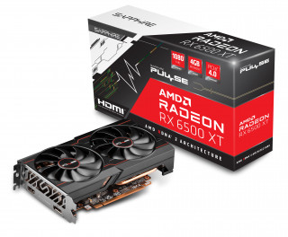 Sapphire PULSE Radeon RX 6500 XT AMD 4 Giga Bites GDDR6 PC