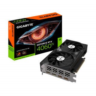 GIGABYTE GeForce RTX 4060 Ti WINDFORCE OC NVIDIA 8 Giga Bites GDDR6 PC