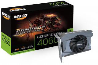 INNO3D GeForce RTX 4060 Compact NVIDIA 8 Giga Bites GDDR6 PC