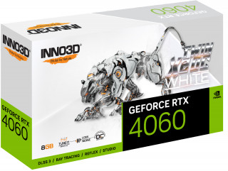 INNO3D GeForce RTX 4060 TWIN X2 OC NVIDIA 8 Giga Bites GDDR6 PC