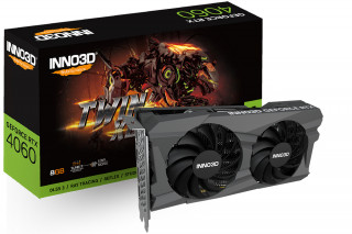 INNO3D GeForce RTX 4060 TWIN X2 NVIDIA 8 Giga Bites GDDR6 PC