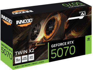 INNO3D GeForce RTX 5070 TWIN X2 NVIDIA 12 Giga Bites GDDR7 PC
