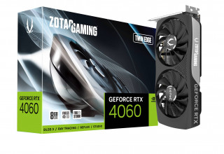 Zotac GAMING GeForce RTX 4060 Twin Edge NVIDIA 8 Giga Bites GDDR6 PC