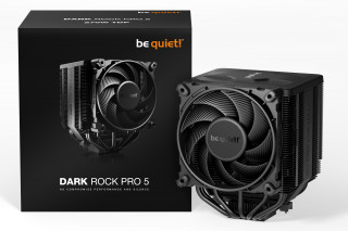 be quiet! Dark Rock Pro 5 Procesor Răcitor de aer 120/135 milimetri Negru 1 buc. PC