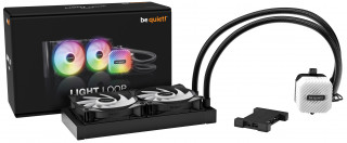 be quiet! LIGHT LOOP 240mm Black Procesor Răcire lichidă all-in-one 12 cm Negru 1 buc. PC