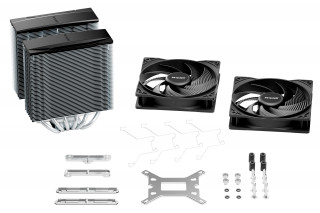 be quiet! Pure Rock Pro 3 Procesor Răcitor de aer 12 cm Argint 1 buc. PC