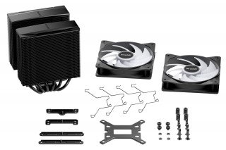 be quiet! Pure Rock Pro 3 LX Black Procesor Răcitor de aer 12 cm Negru 1 buc. PC