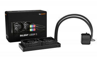 be quiet! Silent Loop 3 240 mm Procesor Răcire lichidă all-in-one 12 cm Negru 1 buc. PC