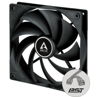 ARCTIC F14 PWM PST CO Carcasă calculator Ventilator 14 cm Negru 1 buc. PC