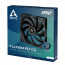 ARCTIC F14 PWM PST CO Carcasă calculator Ventilator 14 cm Negru 1 buc. thumbnail
