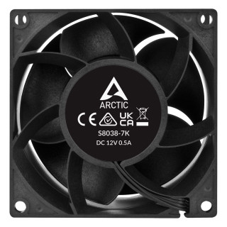 ARCTIC S8038-7K Procesor Ventilator 8 cm Negru 4 buc. PC