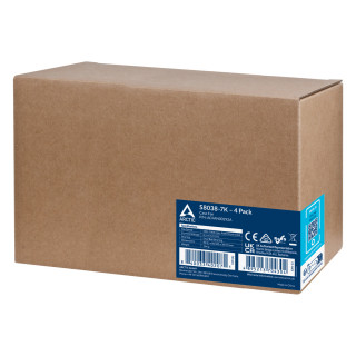 ARCTIC S8038-7K Procesor Ventilator 8 cm Negru 4 buc. PC
