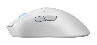 ASUS ROG Keris II Ace Wireless AimPoint White mouse-uri Gaming Mâna dreaptă RF Wireless + Bluetooth + USB Type-A Optice 42000 DPI PC