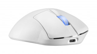 ASUS ROG Keris II Ace Wireless AimPoint White mouse-uri Gaming Mâna dreaptă RF Wireless + Bluetooth + USB Type-A Optice 42000 DPI PC