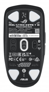 ASUS ROG Strix Impact III Wireless mouse-uri Gaming Ambidextru RF Wireless + Bluetooth Optice 36000 DPI PC