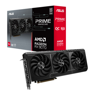 ASUS Prime -RX9070-O16G AMD Radeon RX 9070 16 Giga Bites GDDR6 PC