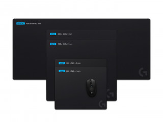 Logitech G 943-000806 mouse pad-uri Mouse pad pentru jocuri Negru PC