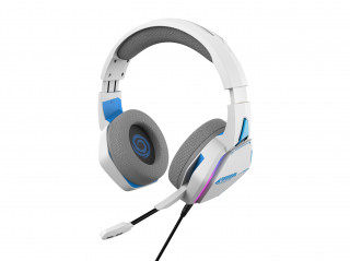 Oniverse Nebula Căști Prin cablu Bandă de fixare pe cap Gaming USB Tip-A Alb PC
