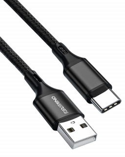Oniverse ONICAB4-TYPEC3-BLK cabluri USB 3 m USB A USB C Negru PC