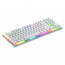 HATOR Gravity X TKL tastaturi Gaming USB QWERTY Engleză SUA Alb thumbnail
