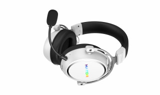 HATOR Hypergang 3 Wireless Căști Fără fir Bandă de fixare pe cap Gaming USB Type-C / USB Type-A Bluetooth Alb PC
