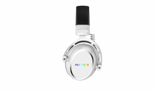 HATOR Hypergang 3 Wireless Căști Fără fir Bandă de fixare pe cap Gaming USB Type-C / USB Type-A Bluetooth Alb PC