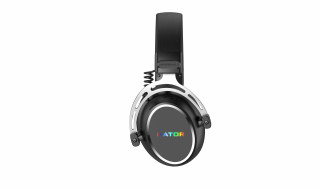 HATOR Hypergang 3 Wireless Căști Fără fir Bandă de fixare pe cap Gaming USB Type-C / USB Type-A Bluetooth Negru PC