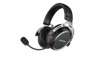 HATOR Hypergang 3 Wireless Căști Fără fir Bandă de fixare pe cap Gaming USB Type-C / USB Type-A Bluetooth Negru PC