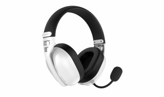 HATOR Hyperpunk 3 Wireless Căști Prin cablu & Wireless Bandă de fixare pe cap Gaming USB Type-C / USB Type-A Bluetooth Alb PC