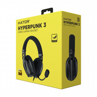 HATOR Hyperpunk 3 Căști Prin cablu În ureche Gaming Negru PC