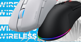 HATOR Pulsar 3 Wireless mouse-uri Gaming Ambidextru RF Wireless + Bluetooth + USB Type-C Optice 12000 DPI PC