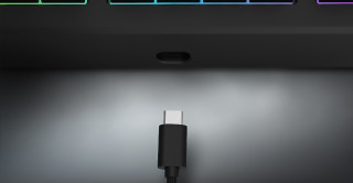 HATOR Rockfall 3 TKL Wireless tastaturi Gaming USB + RF Wireless + Bluetooth QWERTY Ucraineană Negru PC