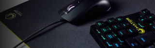 HATOR Tonn XXL Mouse pad pentru jocuri Negru PC