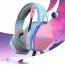 Oniverse Nebula Căști Prin cablu Bandă de fixare pe cap Gaming USB Tip-A Cyan, Roz thumbnail
