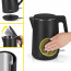 N8WERK Electric Kettle 1,5L 2200W Black thumbnail